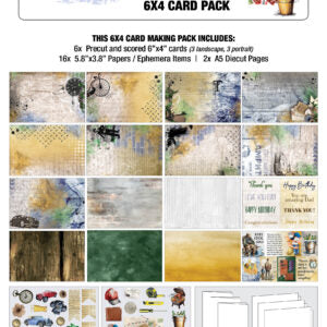 3 Quarter Designs-Dadz Life-6x4 Card Pack