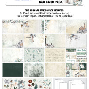 3 Quater Designs-Fairytale Christmas-6x4 Card Pack