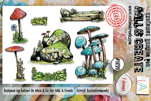 AALL & Create - A7 Stamps - #1098
