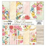Scrap Boys-Bird Romance-12x12 Paper Pad