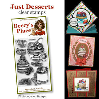 Beccy's Place-Clear Stamp Set-Just Deserts