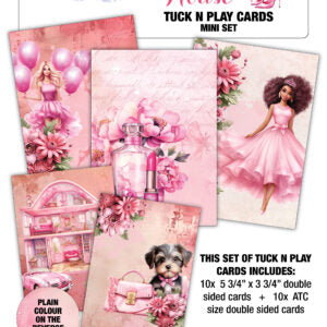 3 Quarter Designs-Doll House-Tuck n' Play Cards