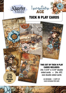 3 Quarter Designs-Invention Age- Tuck N Play Cards