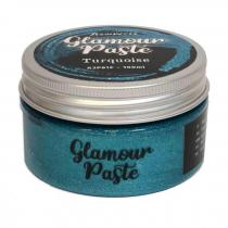 Stamperia-Glamour Paste-Turquoise