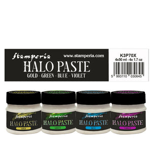 Stamperia-Halo Paste-Ass 4 colours