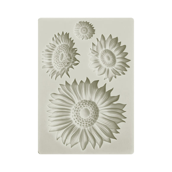 Stamperia-Silicon Mould-A6-Sunflowers