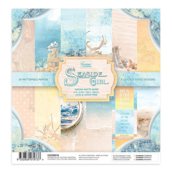 Couture Creations - Seaside Girl - 6.5x6.5
