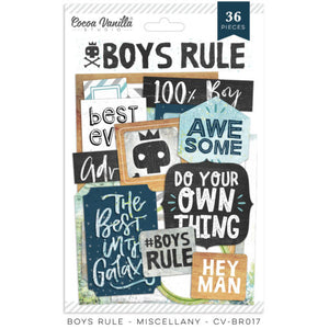 Cocoa Vanilla Studio - Boys Rule - Miscellany