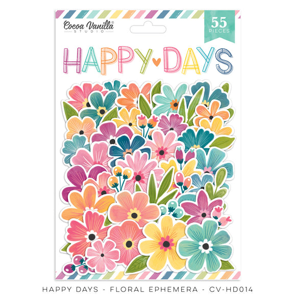 Cocoa Vanilla Studio-Happy Days-Floral Ephemera