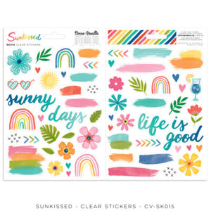 Cocoa Vanilla Studio - Sunkissed -Clear stickers