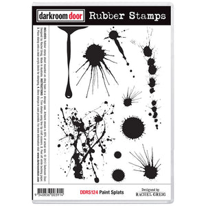 DarkRoom Door - Stamps - Paint Splats 124