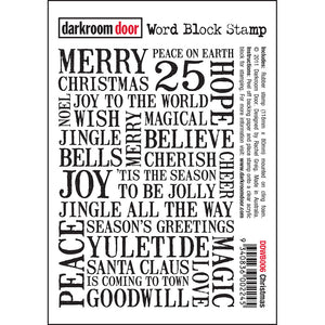 DarkRoom Door - Stamps - Christmas #006