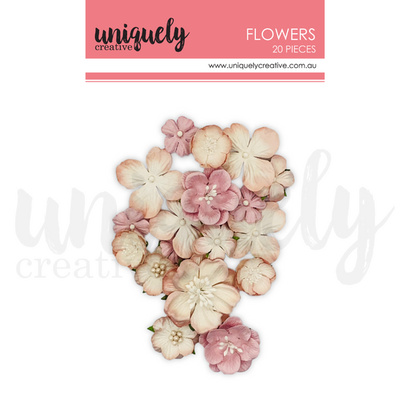 Uniquely Creative - Flowers - Dusty Pink