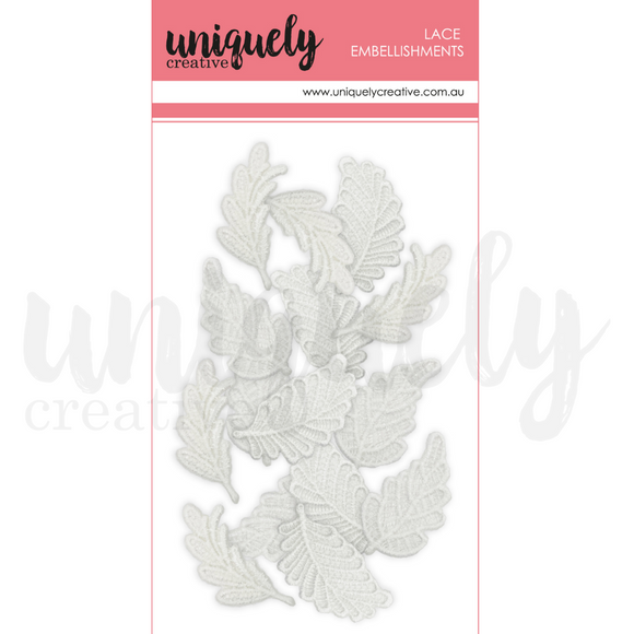 Uniquely Creative - Lace leaves 1
