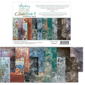 Mintay Papers - Basic Book 4 - 6x8" Backgrounds Grunge