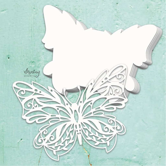 Mintay Papers - Chipboard Album - Butterfly