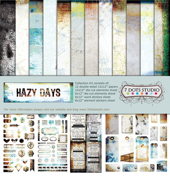 7 Dots Studio - Hazy Days 12x12 Collection