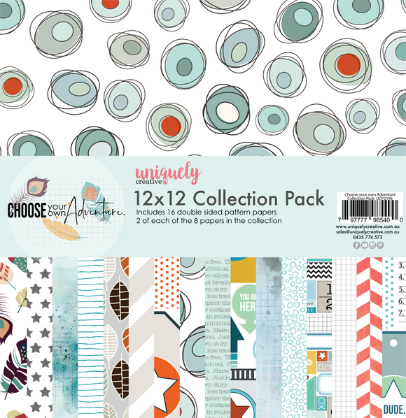 Uniquely Creative - Choose Your Own Adventure 12 x12 Paper pack