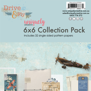 Uniquely Creative - Drive & Fly - Mini 6x6 Collection pack