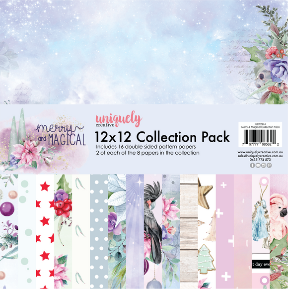 Uniquely Creative - Merry & Magical - 12x12 Collection pack